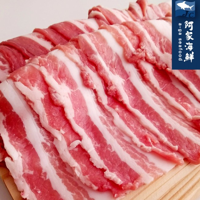 【阿家海鮮】美國特選級牛五花肉 (1kg/盒)